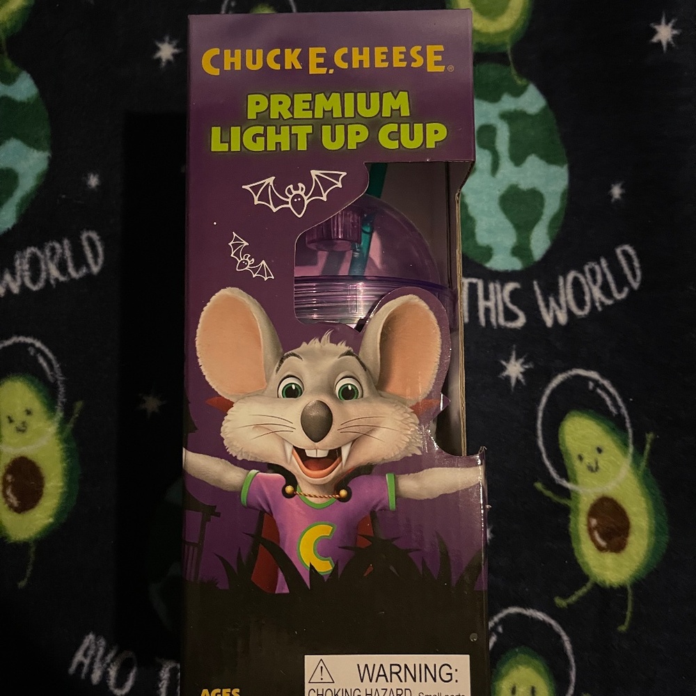Chuck E. Cheese Premium Light Up Cup